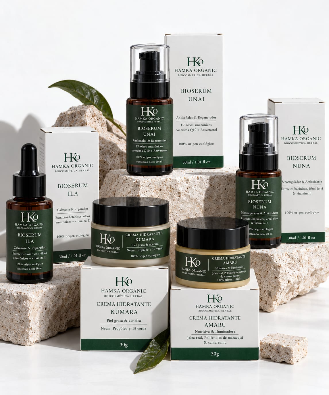 La línea completa Hamka Organic
